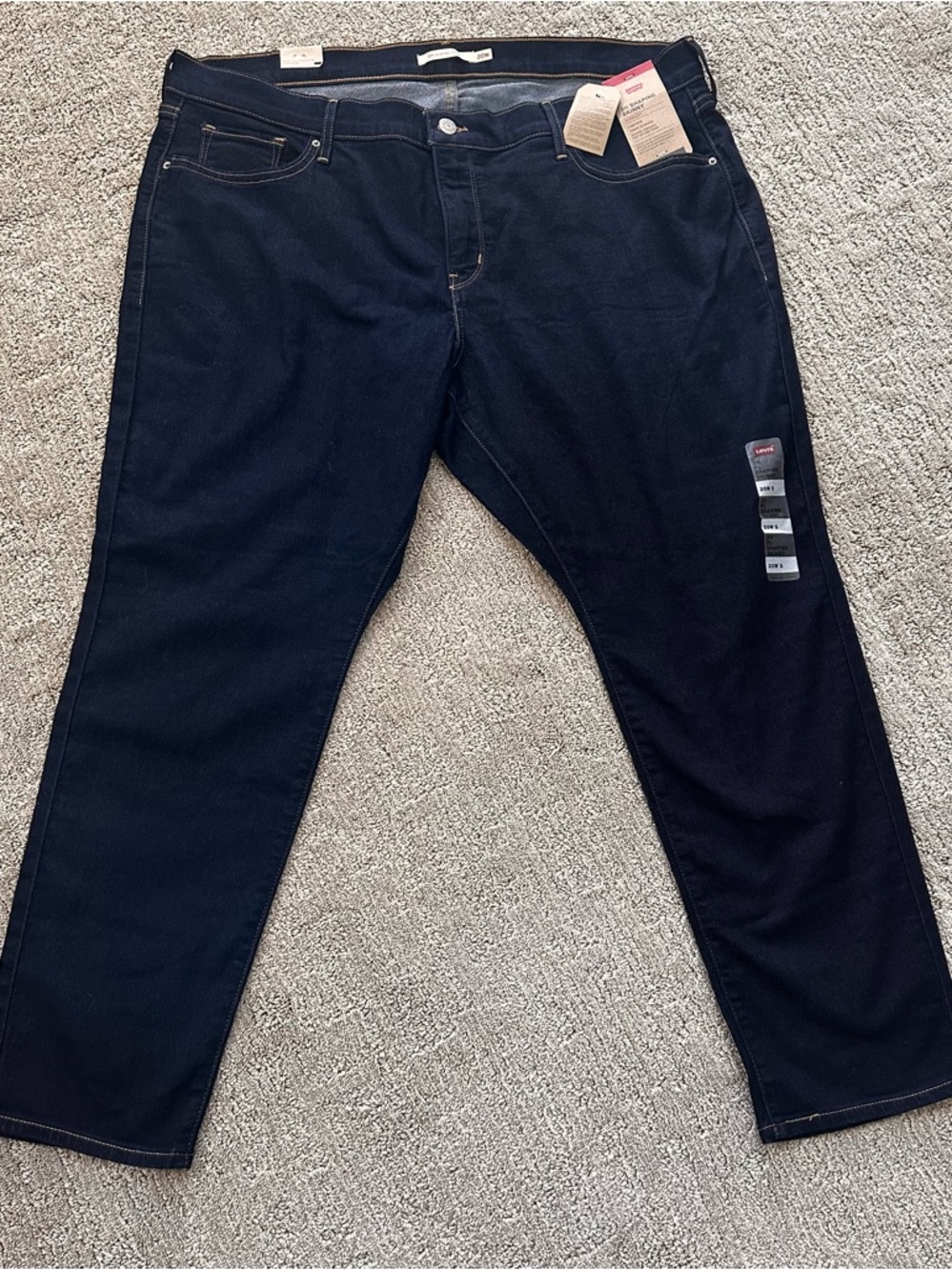 Levi's Women's Skinny Jeans in Dark Indigo size 20 W S